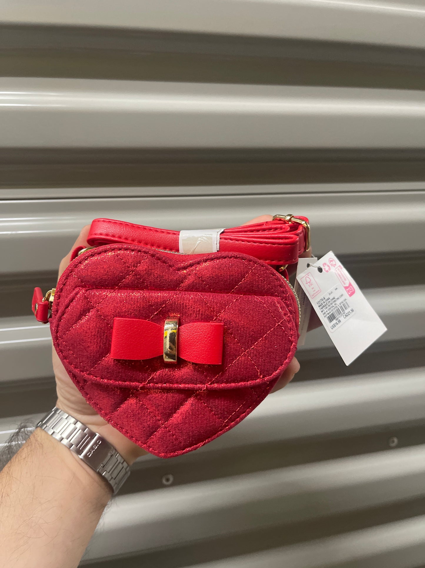 Carterita Corazón Rojo