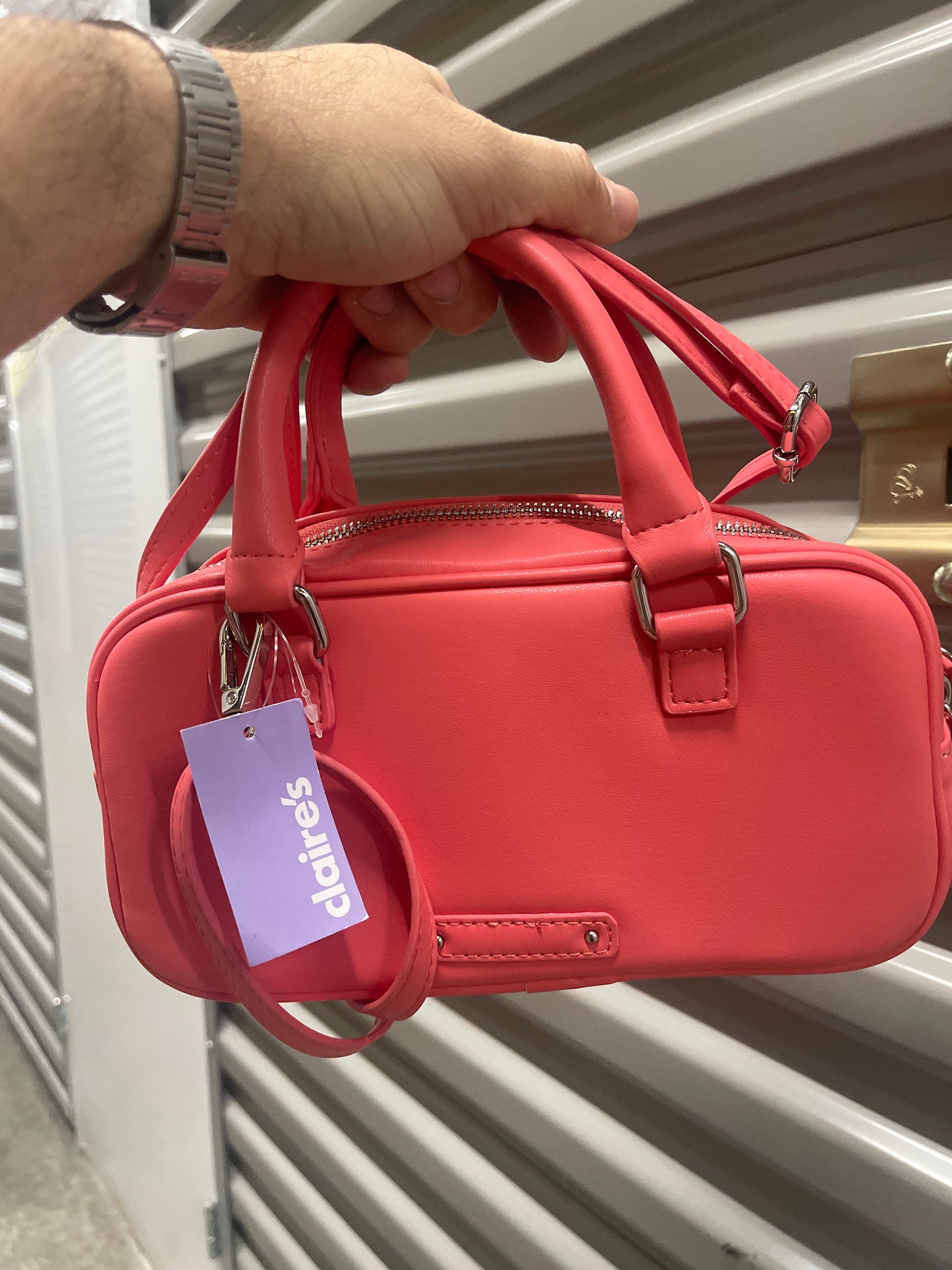 Cartera Semi Cuero Ladrillo