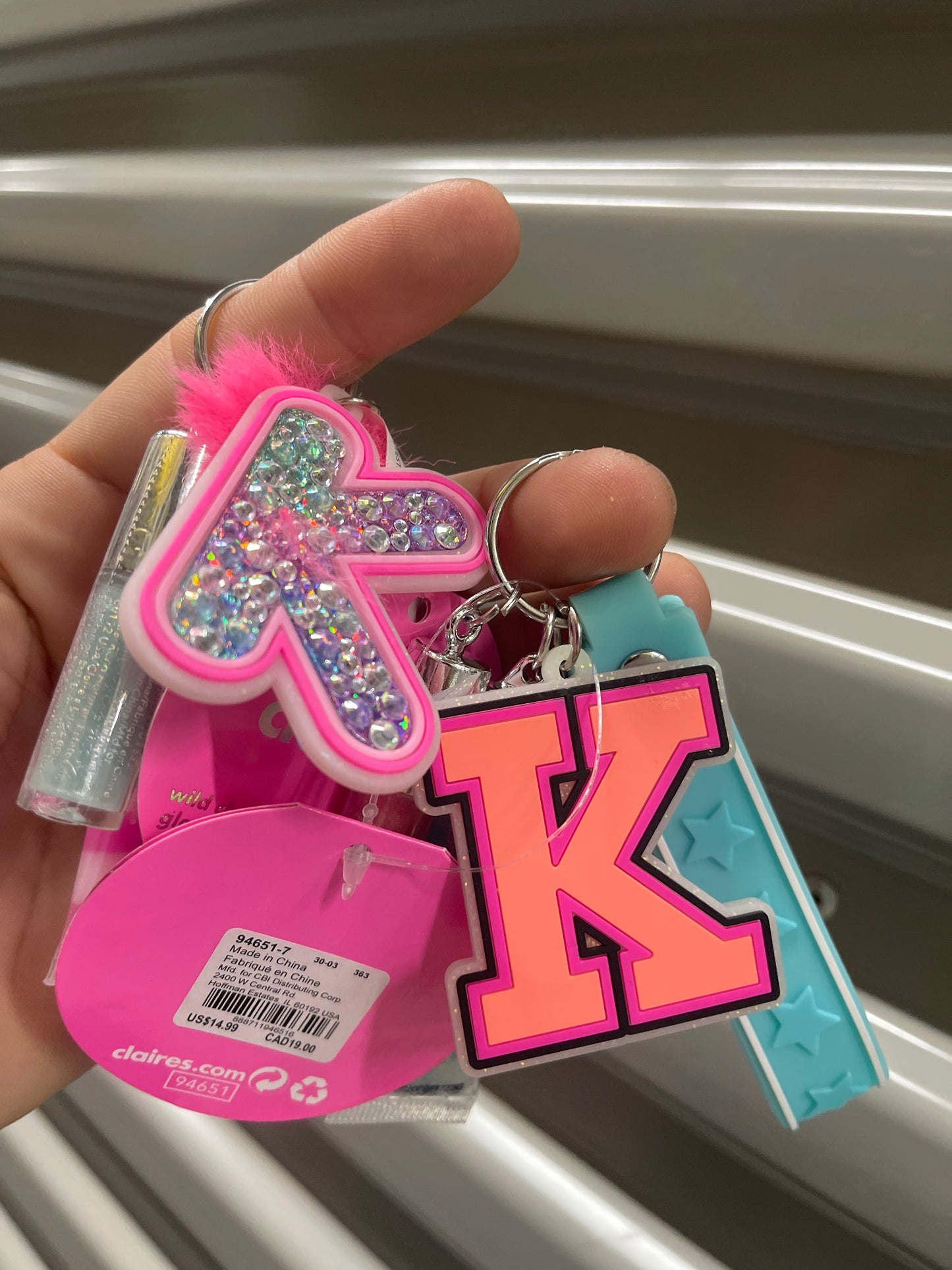 Llavero 2 Brillos K