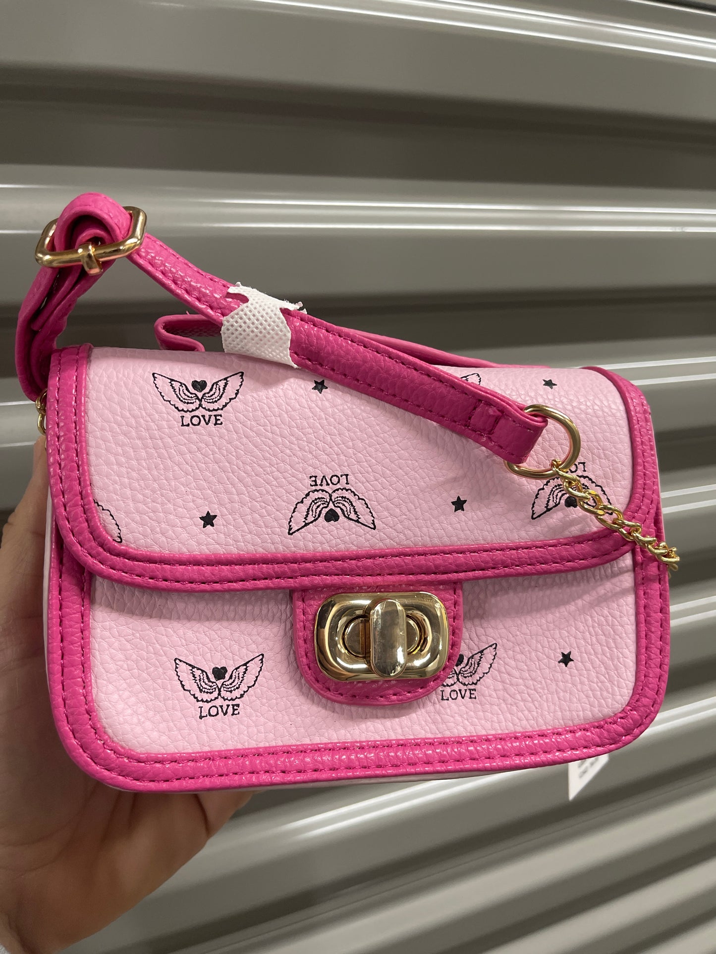 Cartera Rosada Love