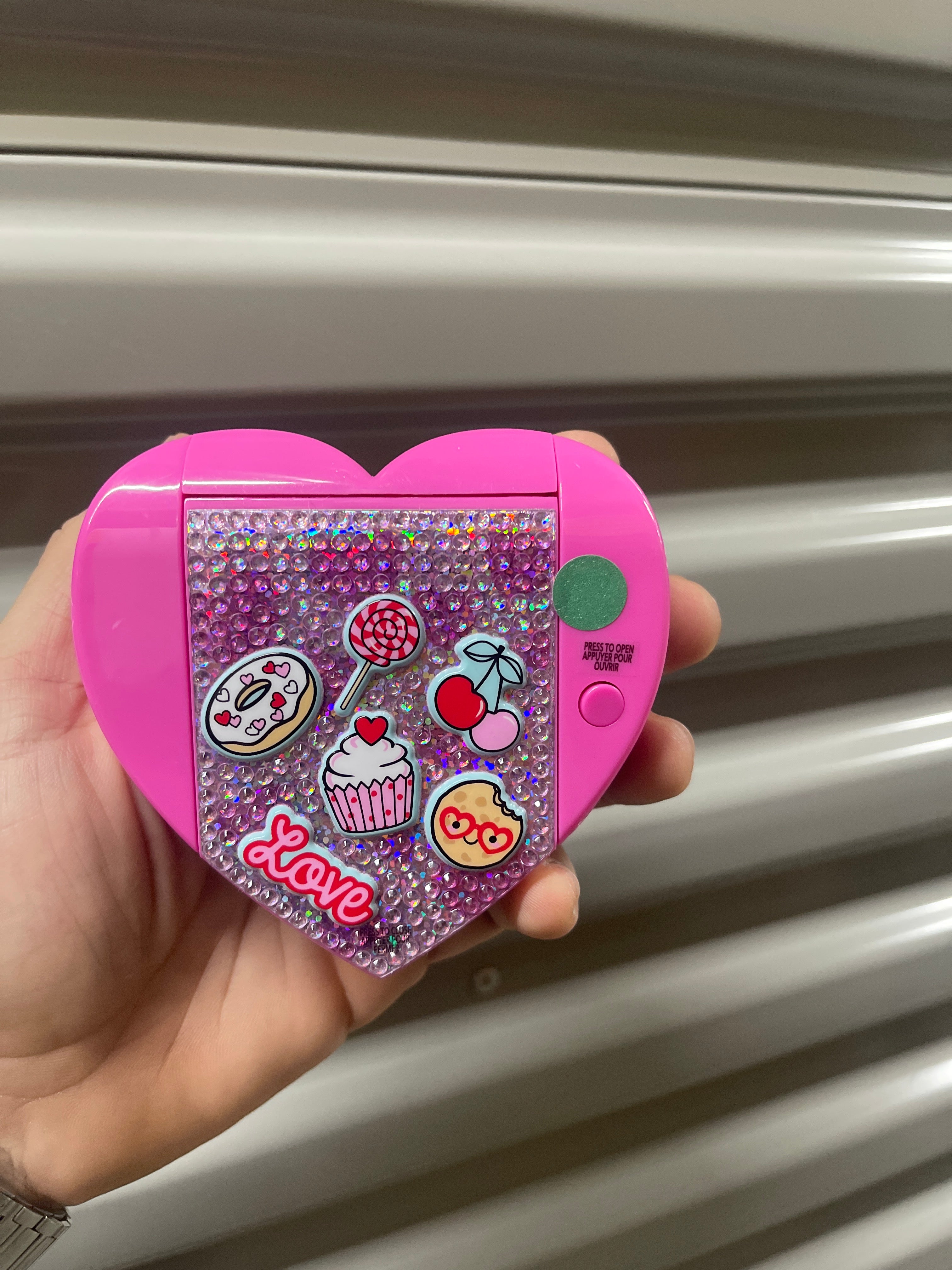 Brillos de Pedrería Corazón