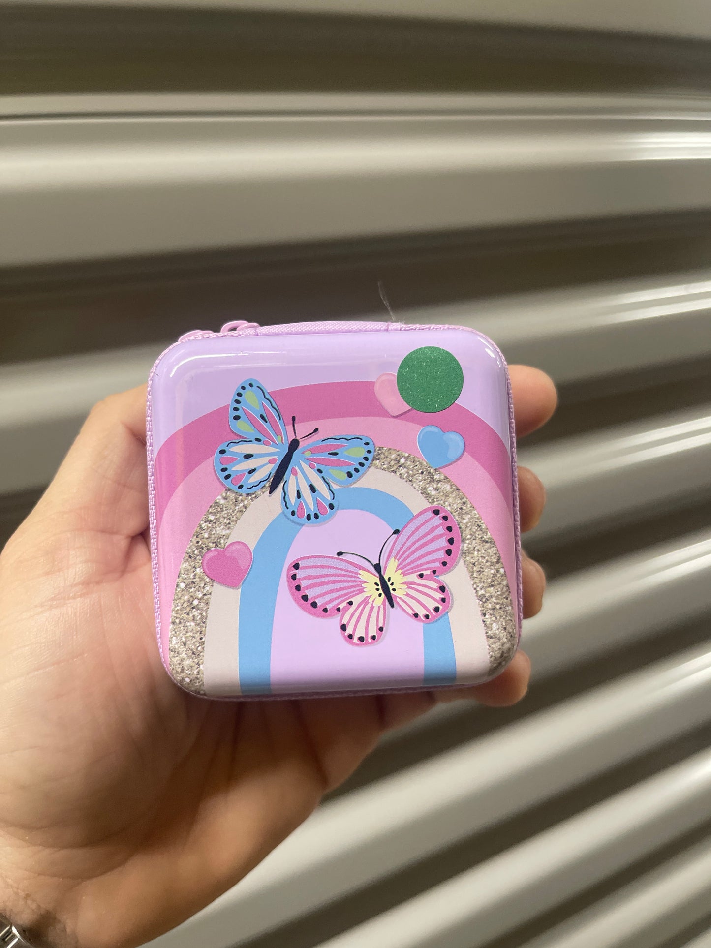 Caja Maquillaje Metálica Pequeña