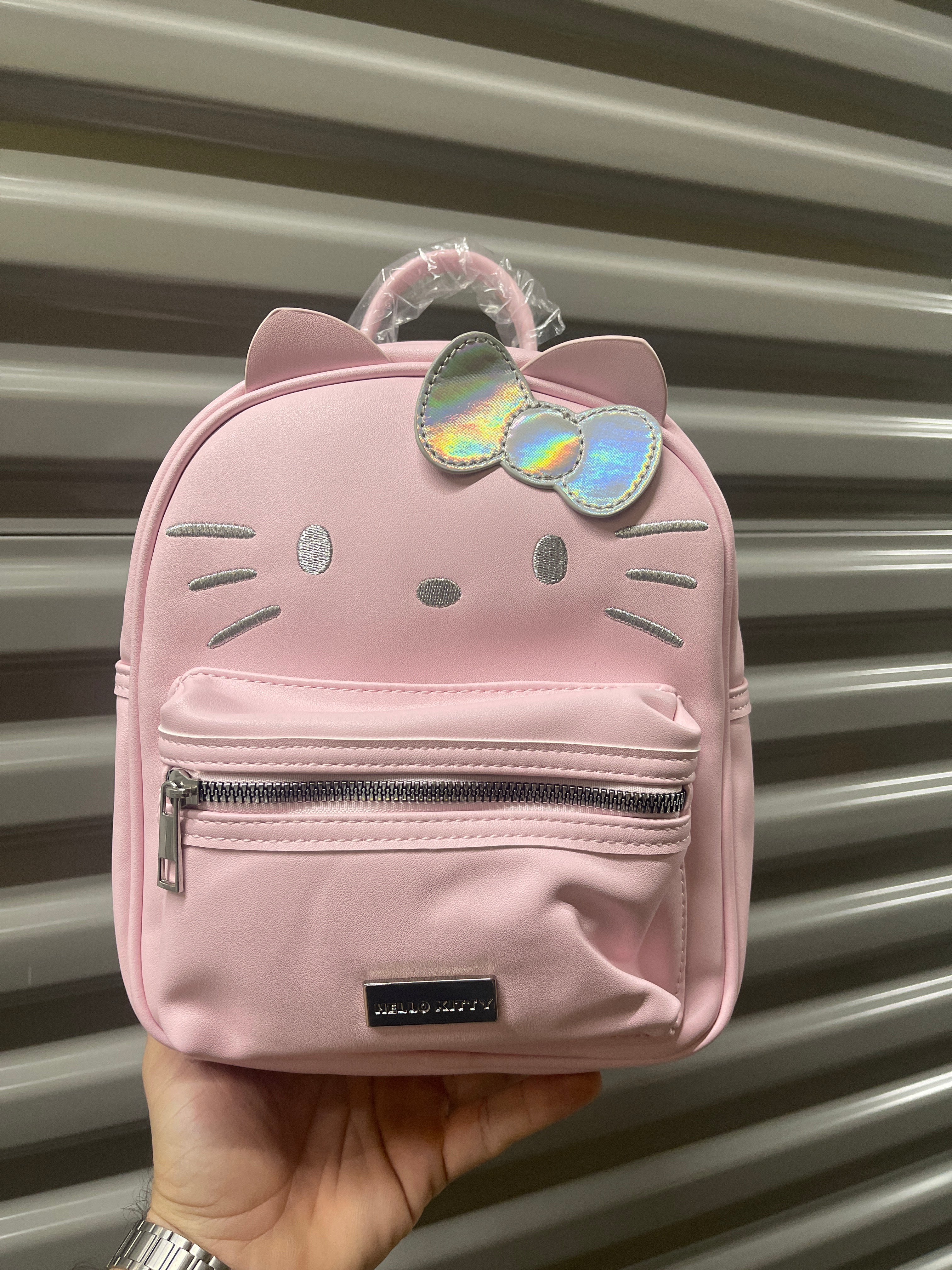 Morralito Semi Cuero Hello Kitty