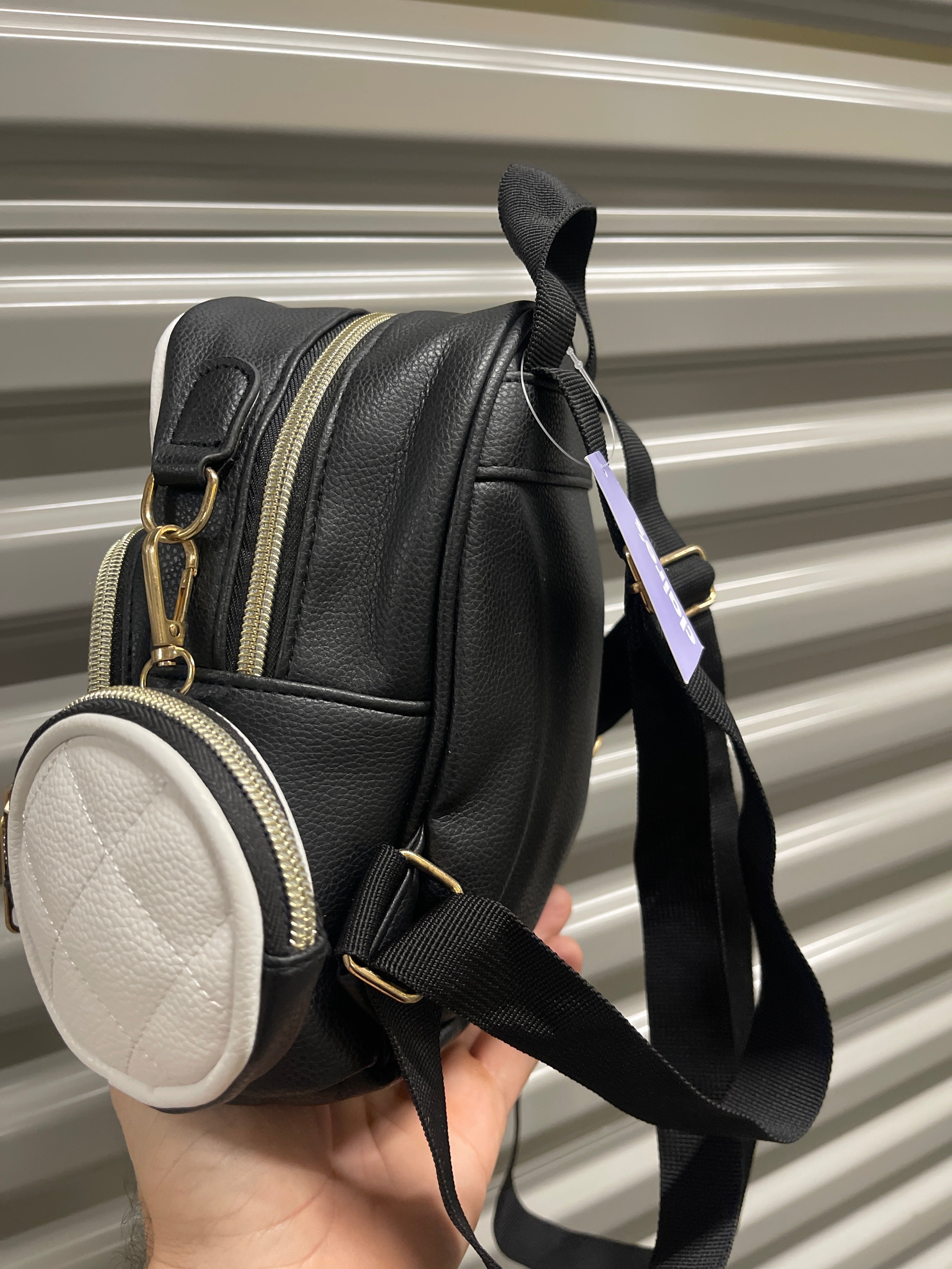 Morralito Blanco y Negro