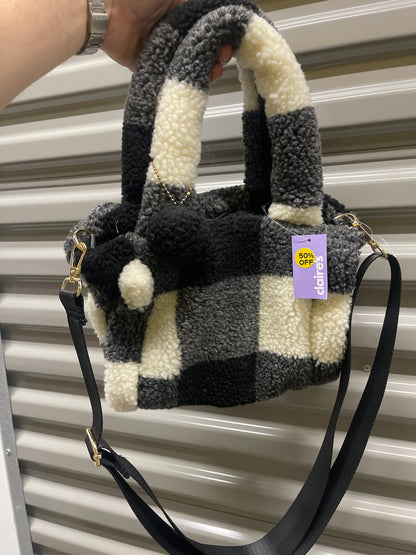 Cartera Peluche Cuadros