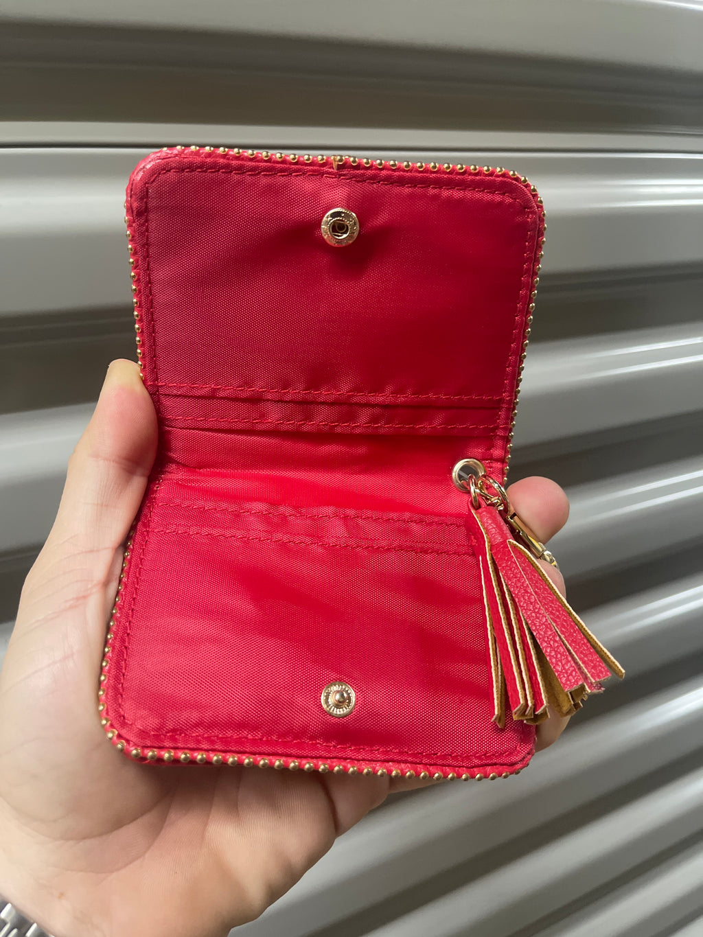 Monedero Corazón Rojo