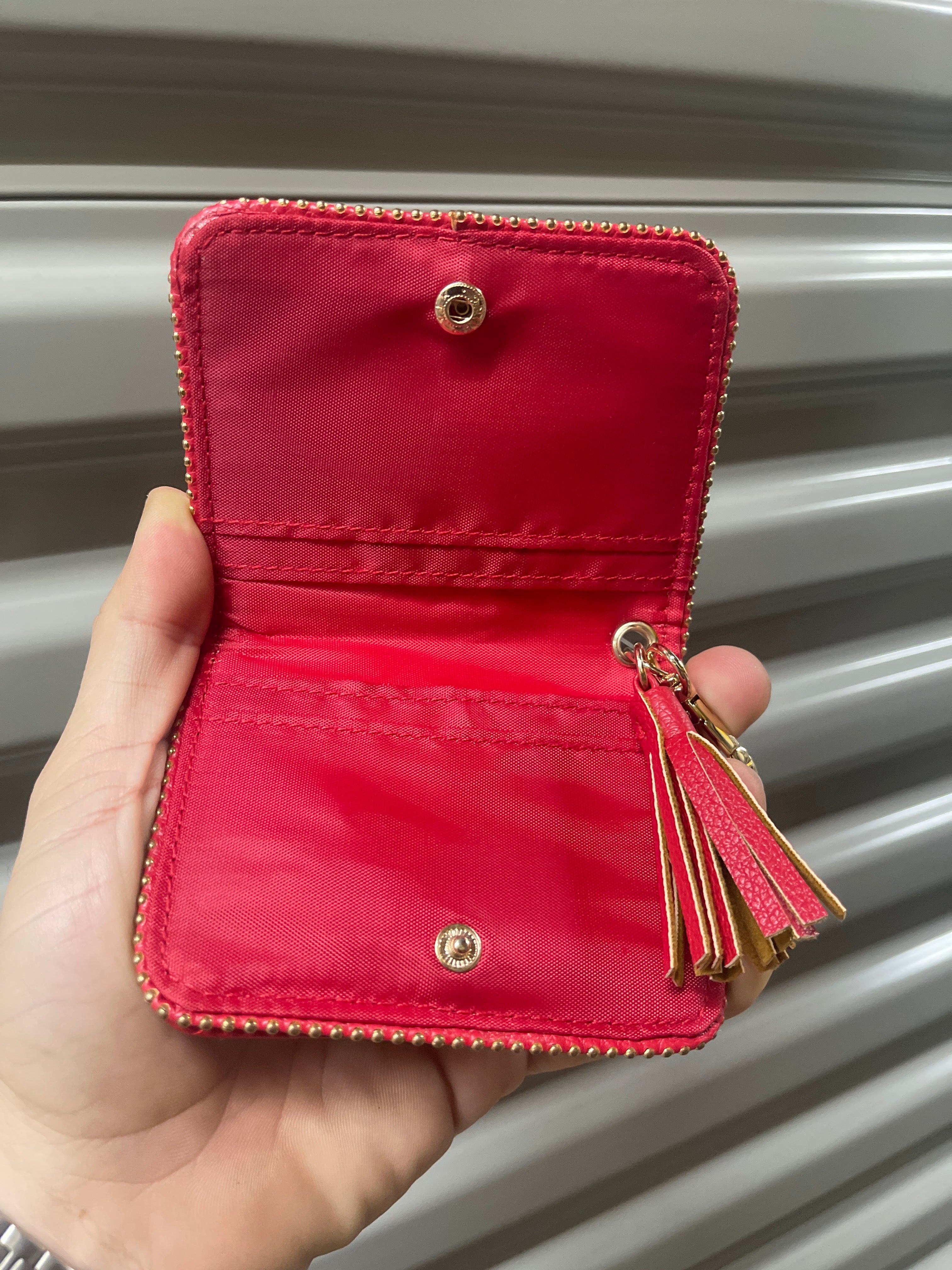 Monedero Corazón Rojo