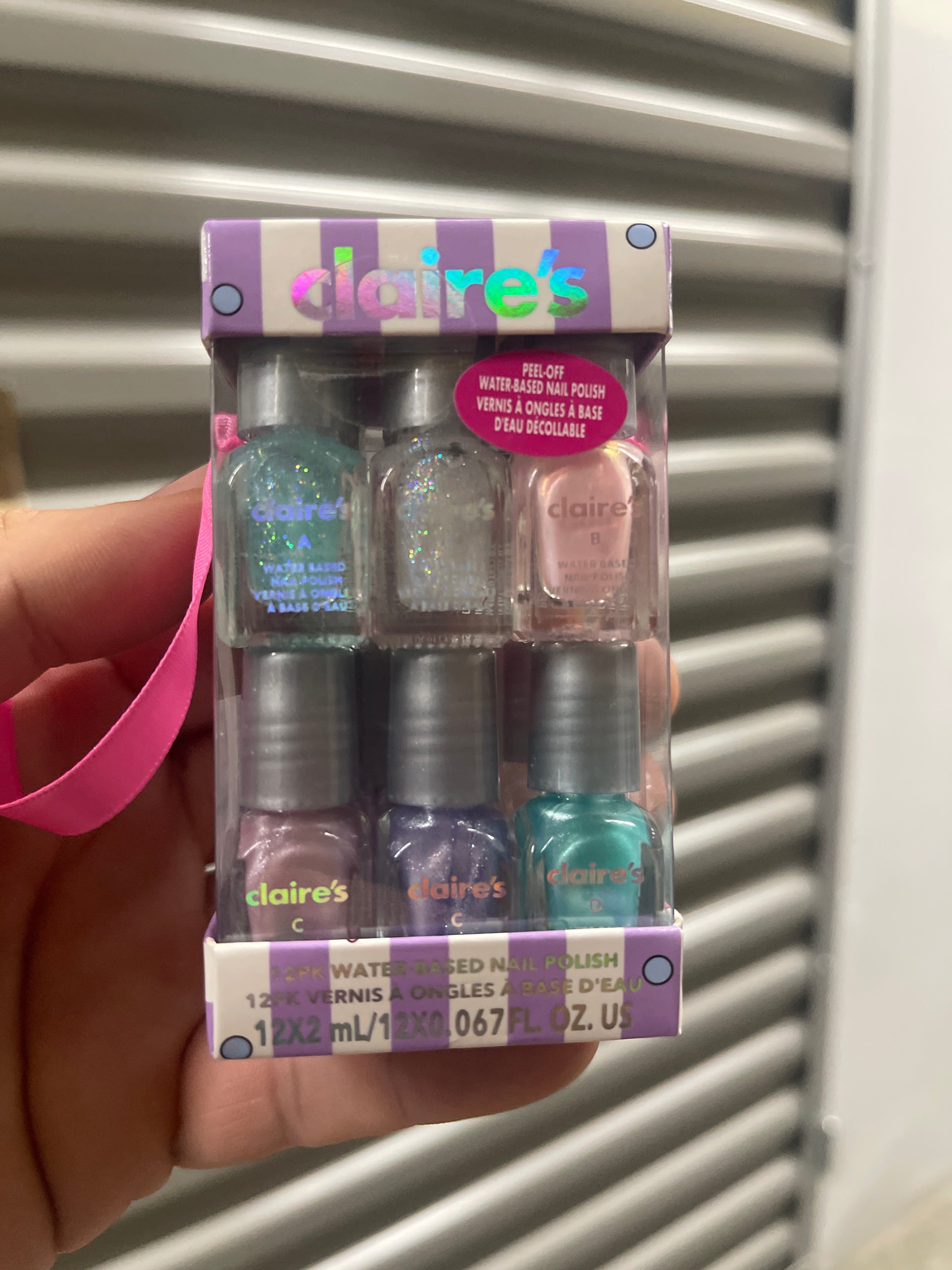 Set 12 Pintura de Uñas