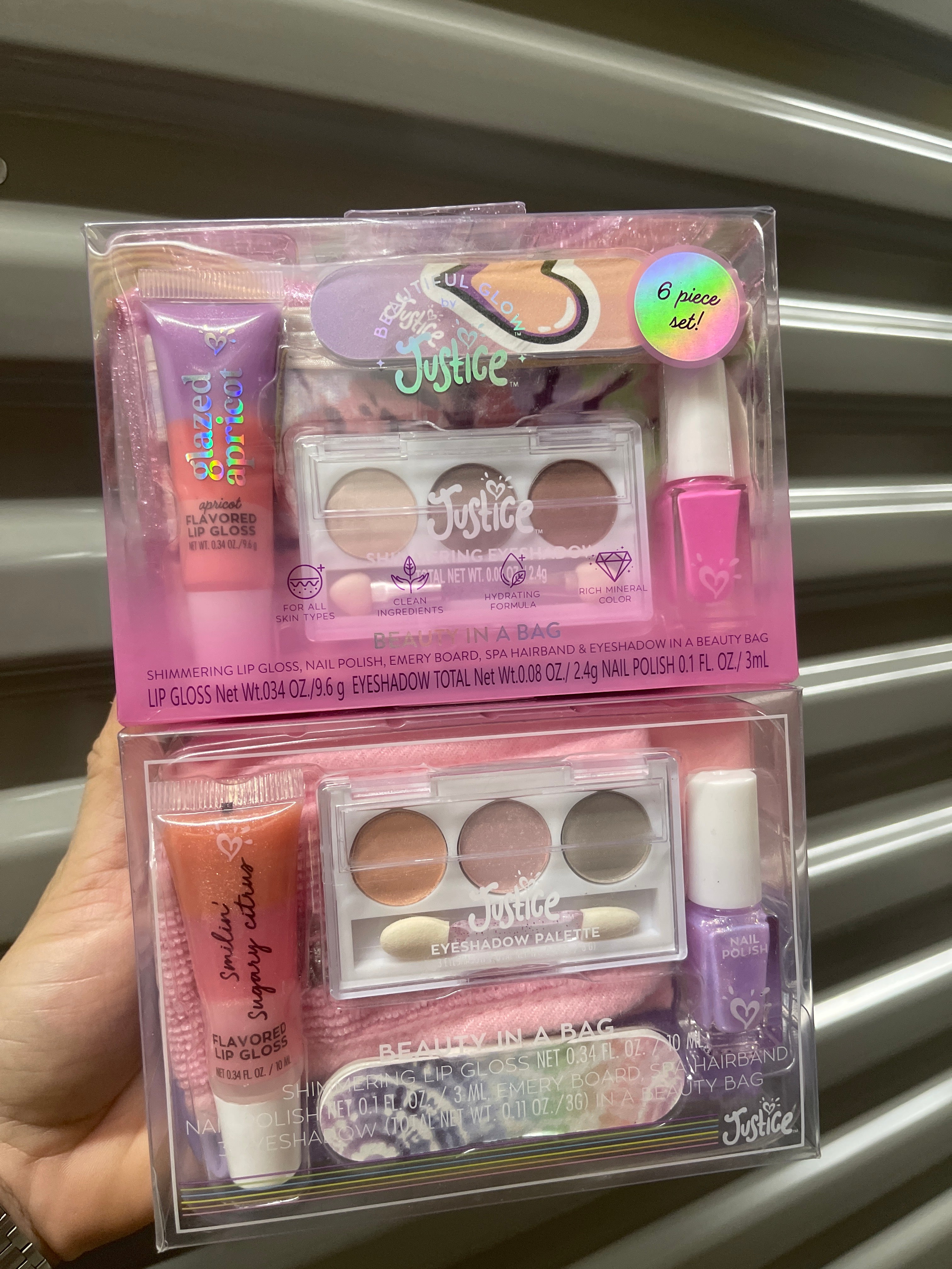 Set Porta Cosméticos y Maquillaje Justice