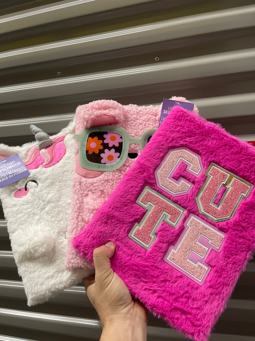 Libretas Grandes de Peluche