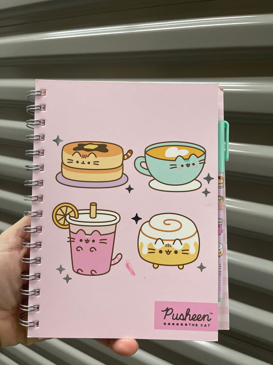 Libreta Espiral Pusheen