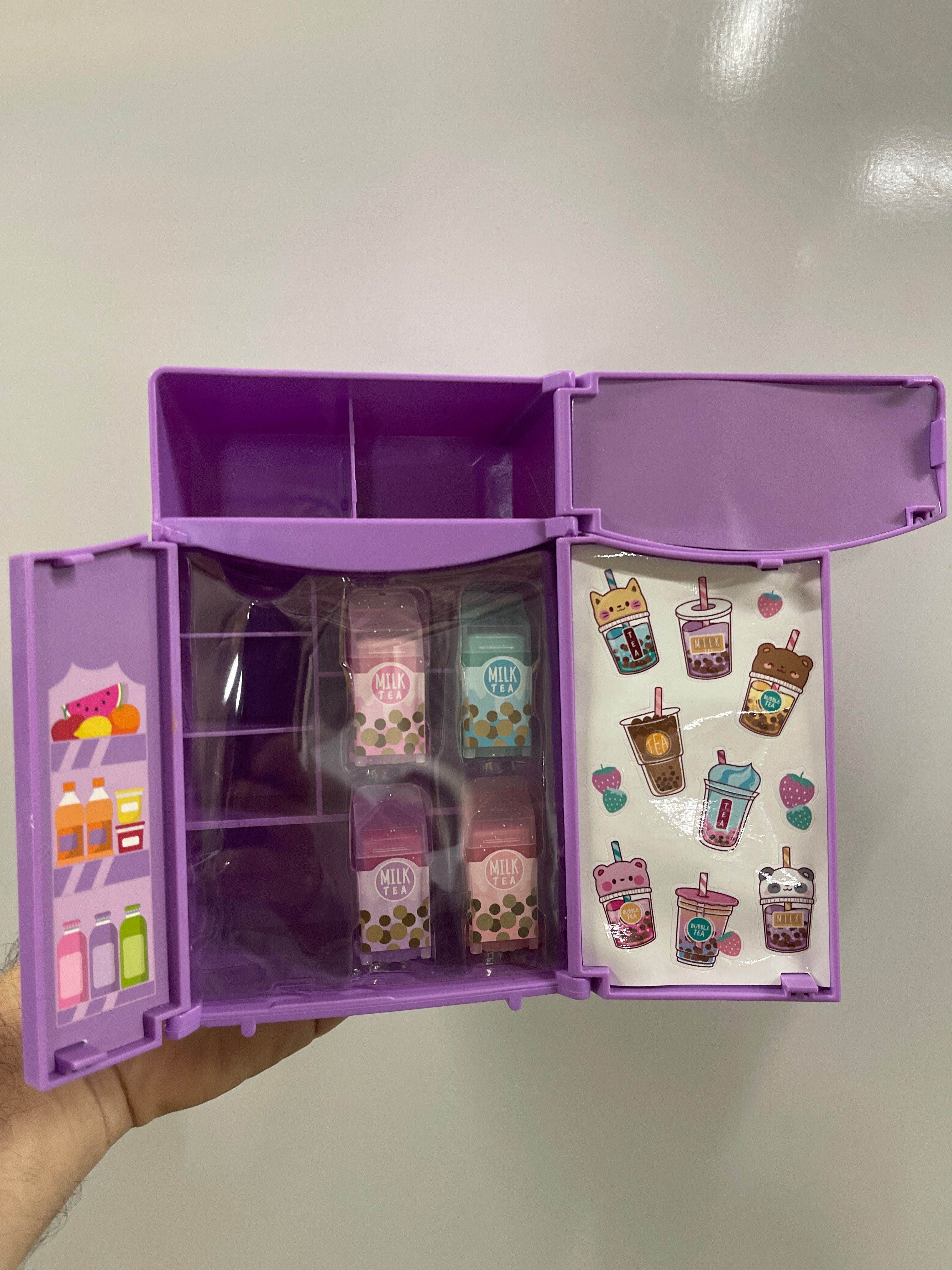 Nevera Porta Cosméticos con Brillos