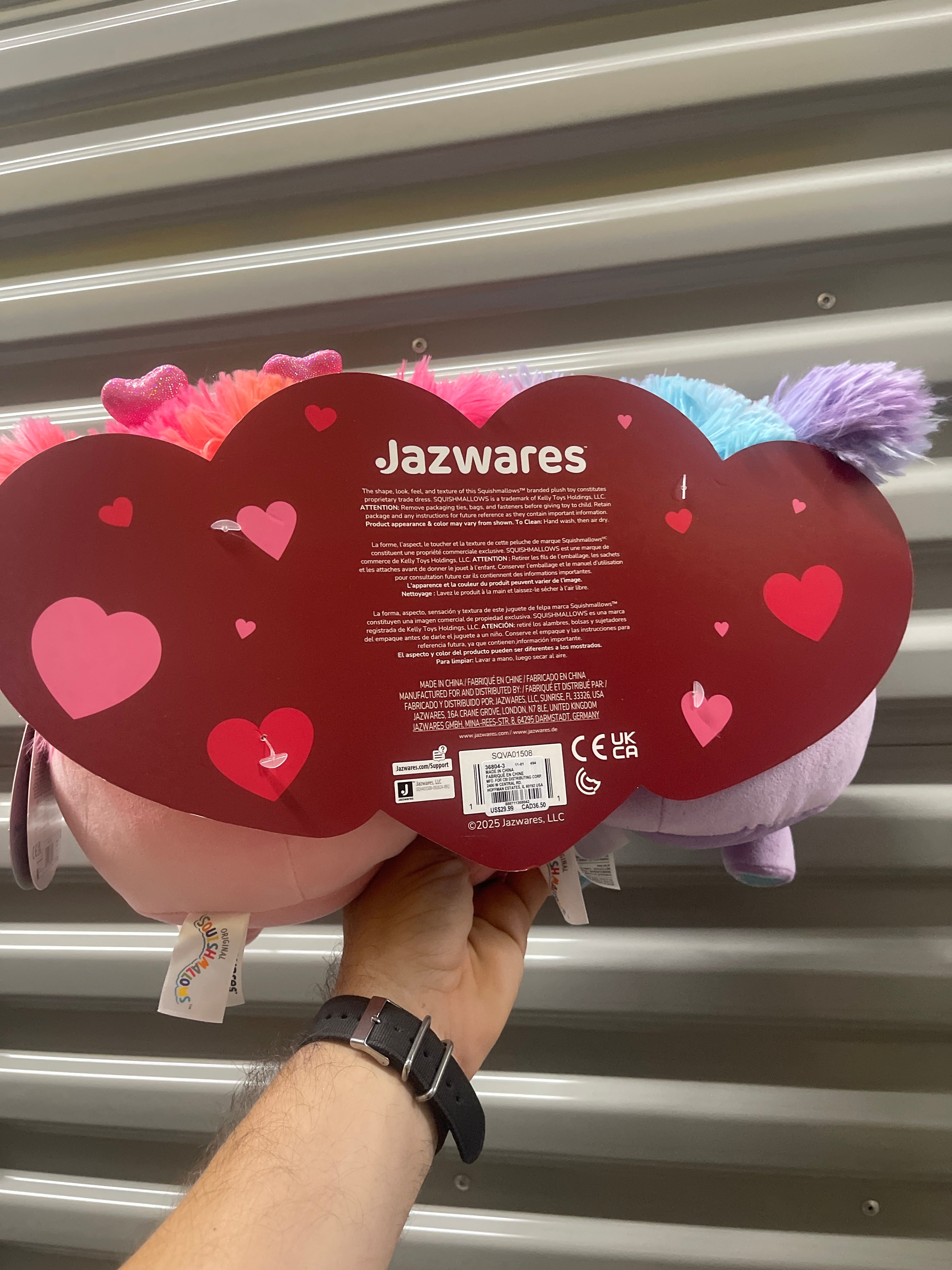 Par Peluches Squishmallows