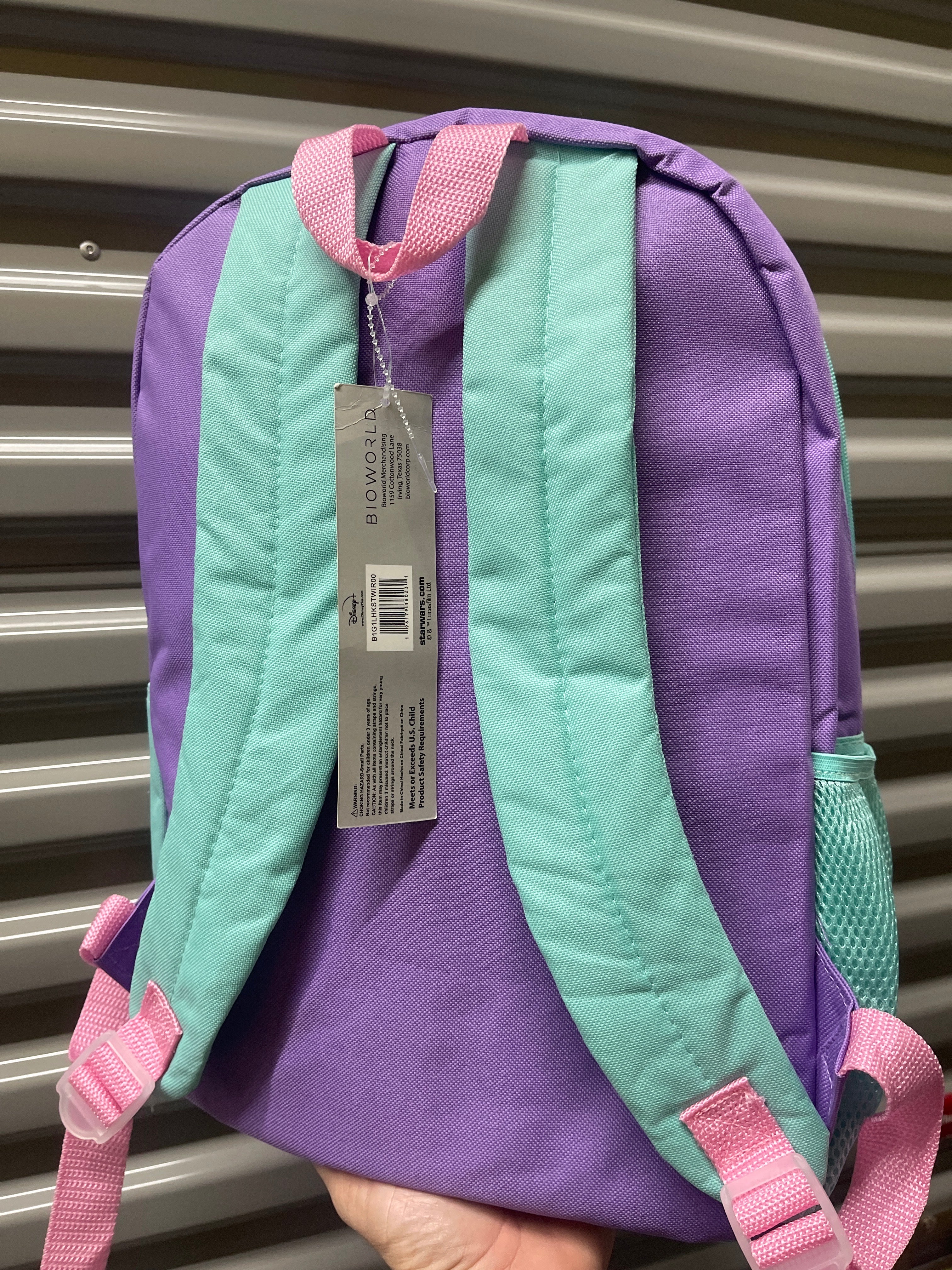 Morral Baby Yoda con Lonchera