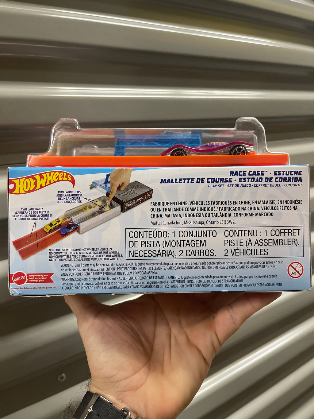 Pista Hot Wheels Race Case