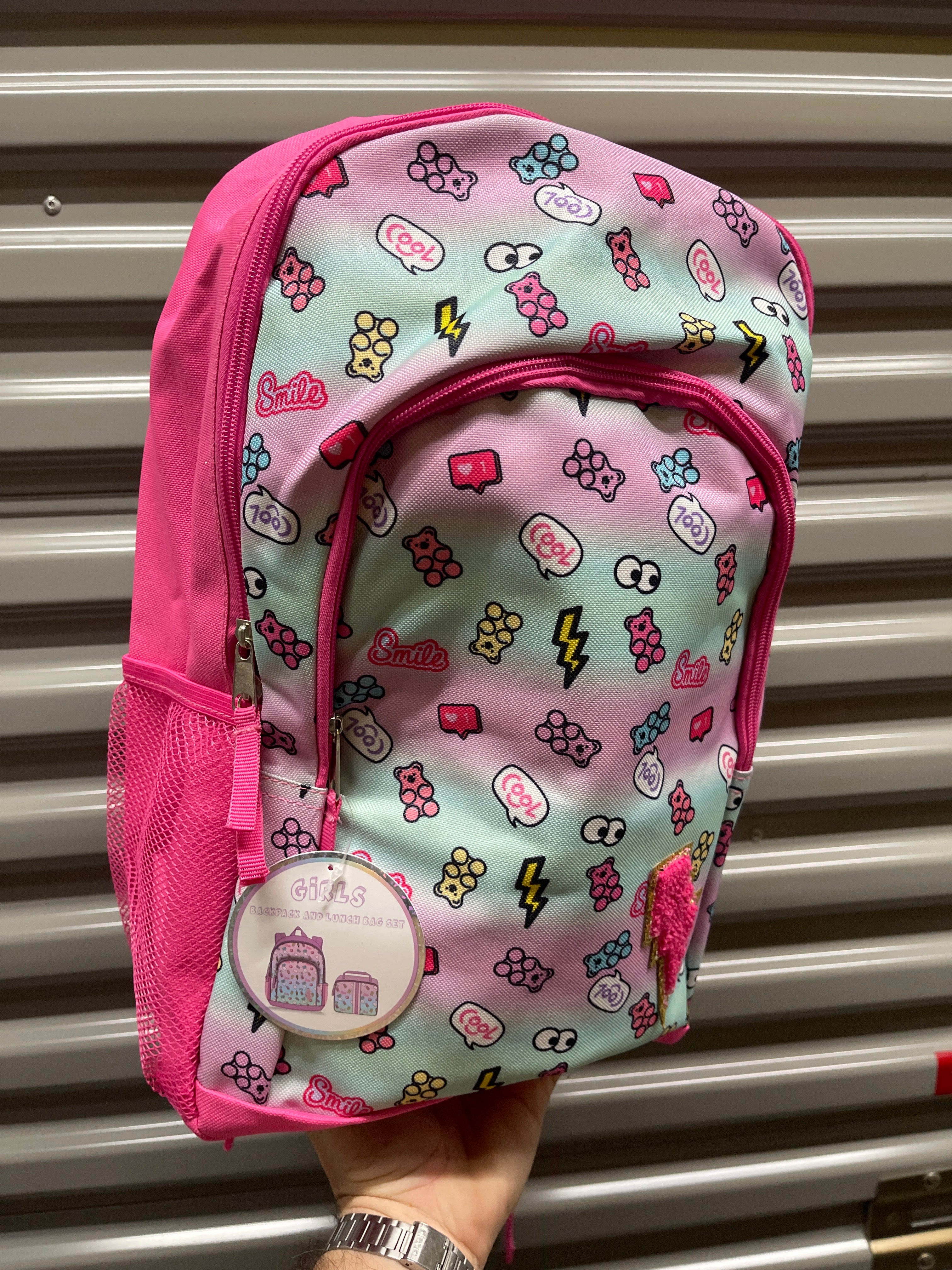 Morral con Lonchera Ositos