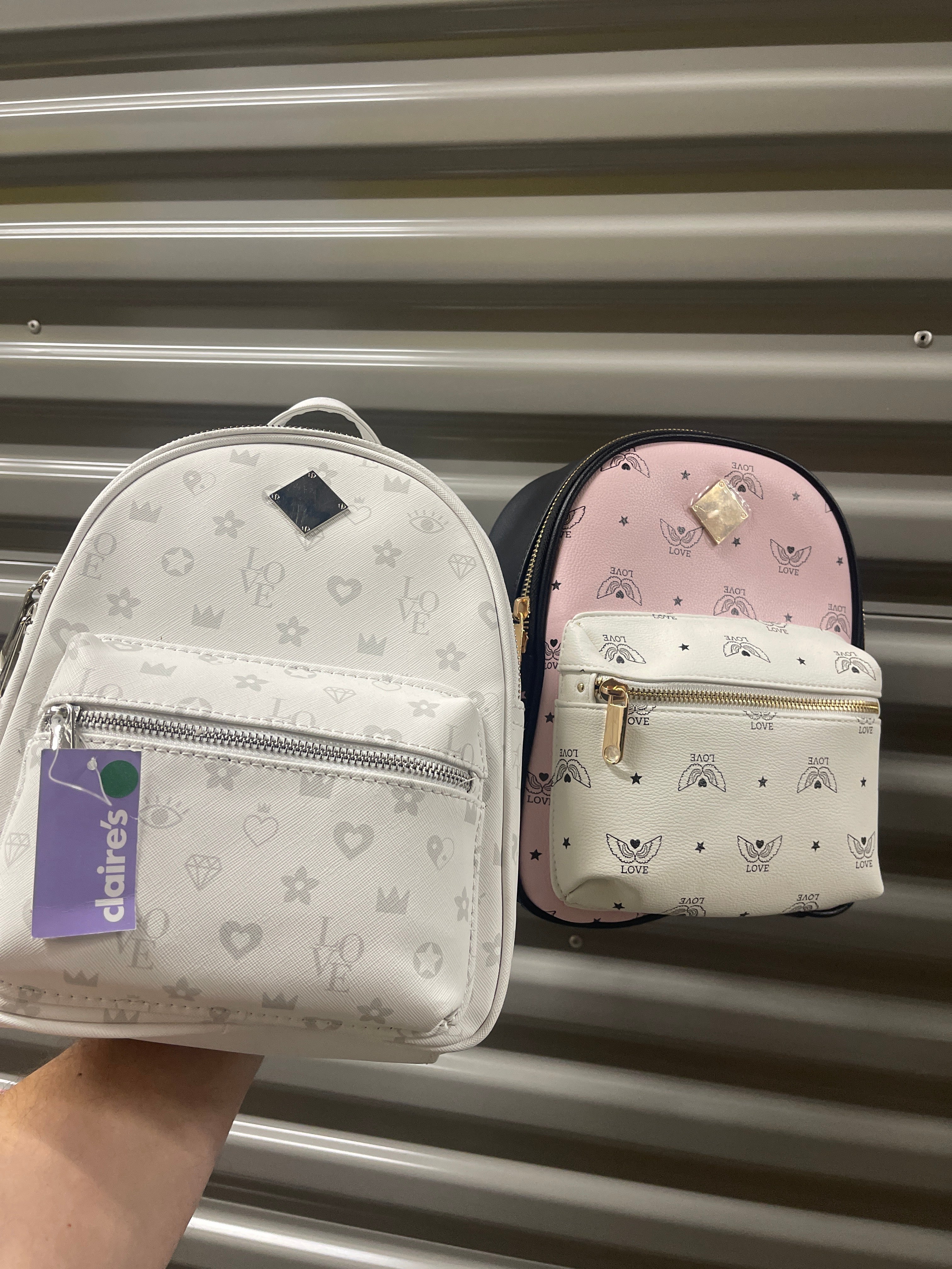 Morralito Semicuero Love