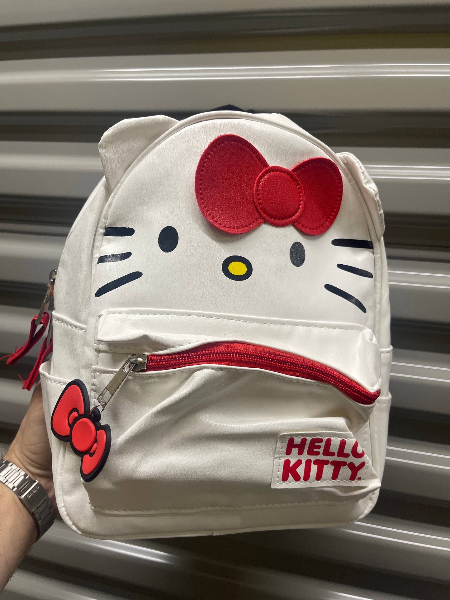 Morralito Hello Kitty Blanco