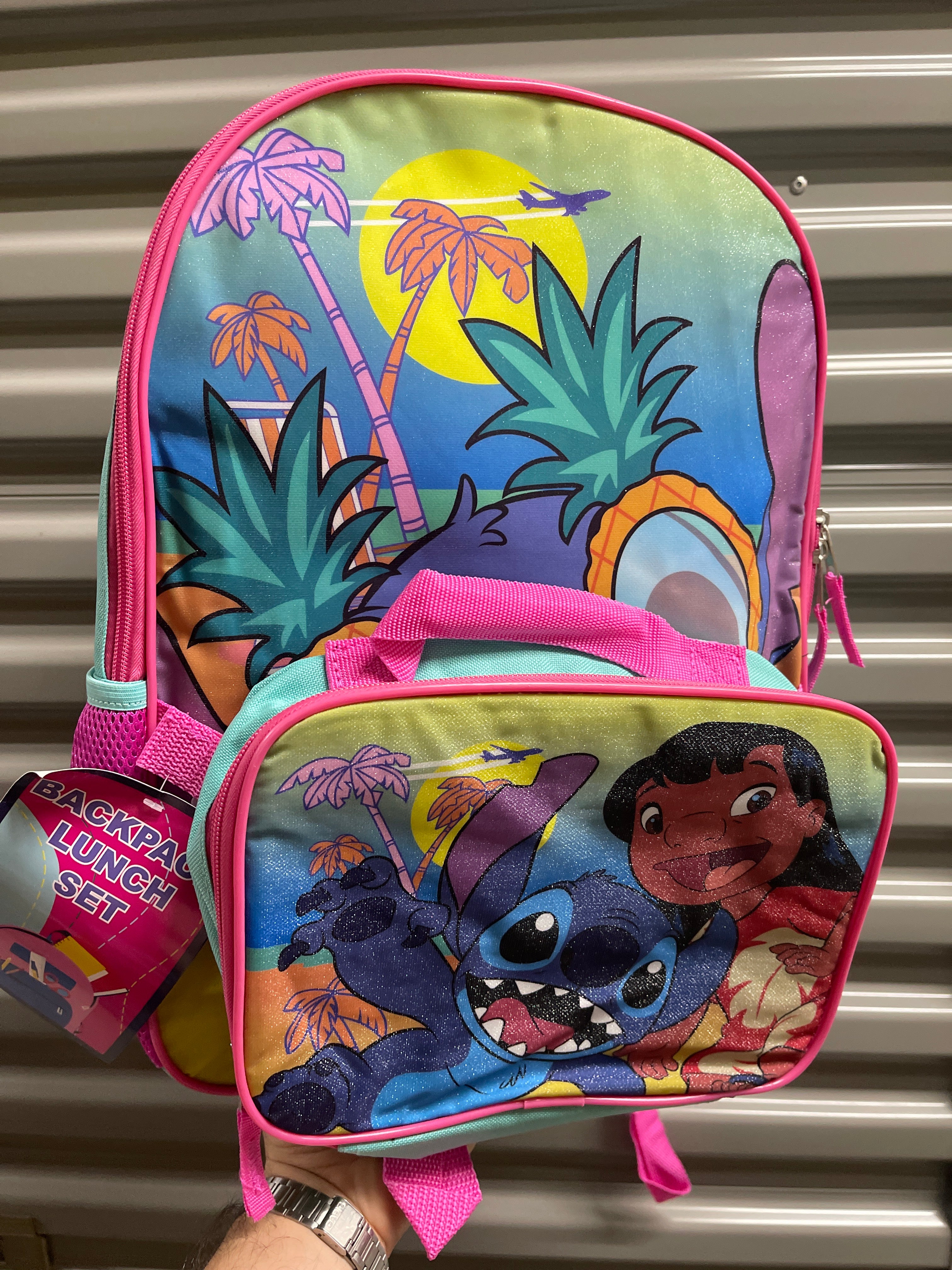 Morral Stitch con Lonchera