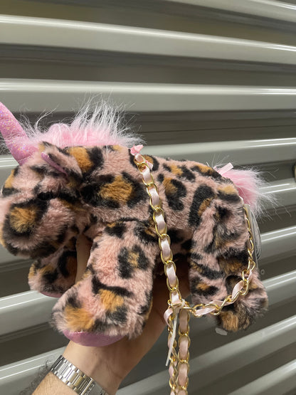 Cartera Peluche de Unicornio