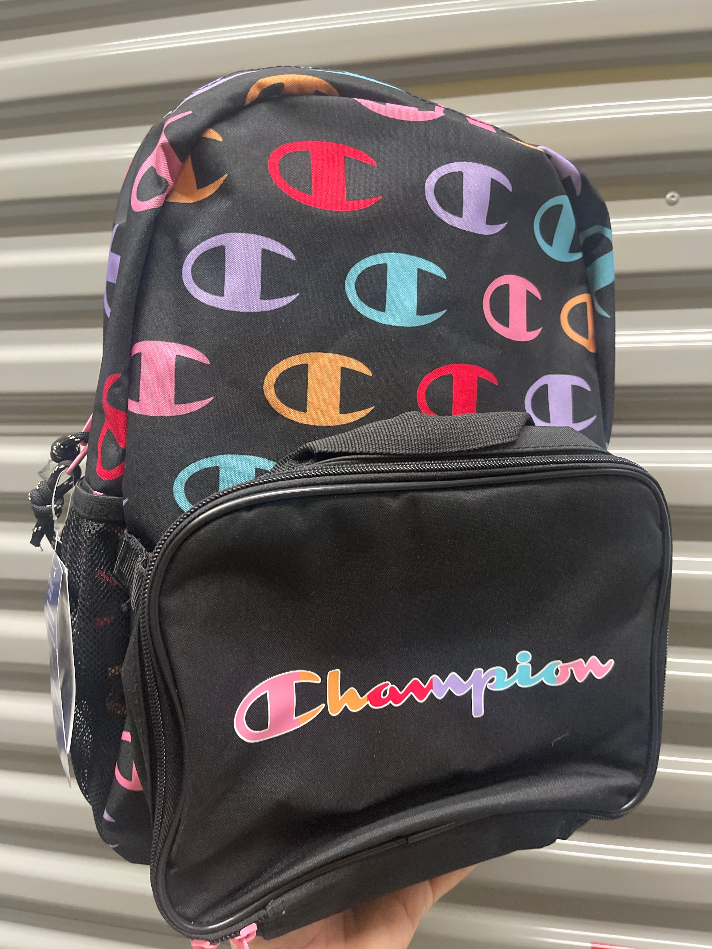 Morral Champion con Lonchera