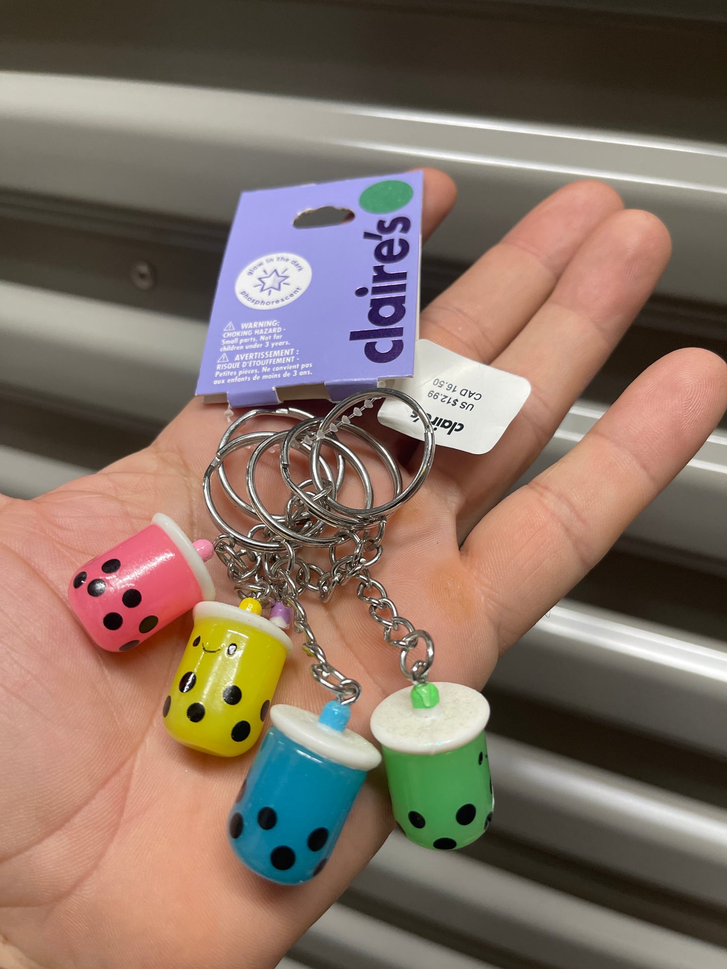 Set 5 llaveros